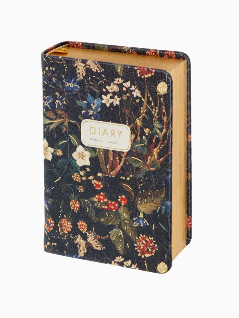 Vegan Leather Pocket Planner - Forest Flowers